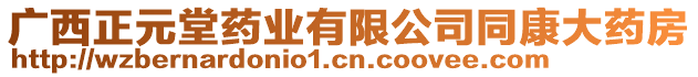 廣西正元堂藥業(yè)有限公司同康大藥房