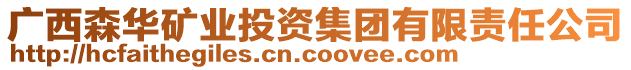 廣西森華礦業(yè)投資集團(tuán)有限責(zé)任公司