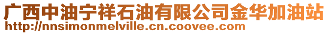 廣西中油寧祥石油有限公司金華加油站