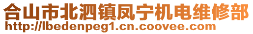 合山市北泗鎮(zhèn)鳳寧機(jī)電維修部