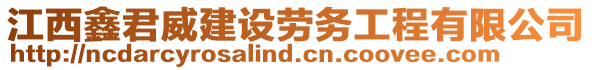 江西鑫君威建設(shè)勞務(wù)工程有限公司