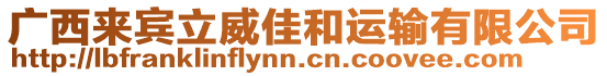 廣西來賓立威佳和運輸有限公司