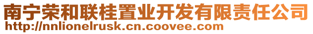 南寧榮和聯(lián)桂置業(yè)開發(fā)有限責(zé)任公司