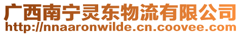 廣西南寧?kù)`東物流有限公司