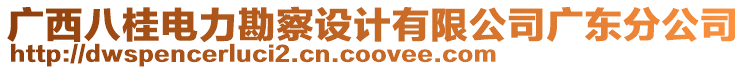 廣西八桂電力勘察設(shè)計(jì)有限公司廣東分公司