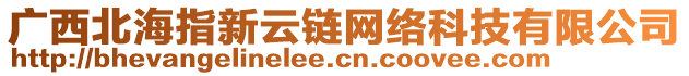 廣西北海指新云鏈網(wǎng)絡(luò)科技有限公司