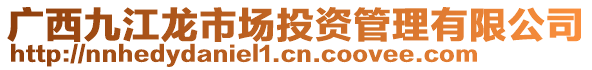 廣西九江龍市場投資管理有限公司