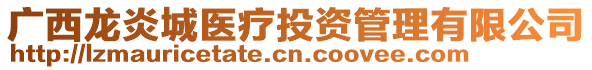 廣西龍炎城醫(yī)療投資管理有限公司