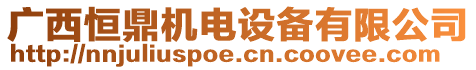 廣西恒鼎機(jī)電設(shè)備有限公司