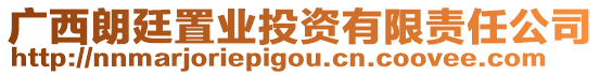 廣西朗廷置業(yè)投資有限責任公司