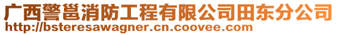 廣西警邕消防工程有限公司田東分公司