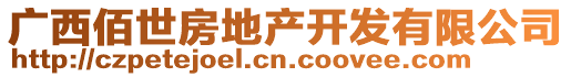 廣西佰世房地產(chǎn)開(kāi)發(fā)有限公司