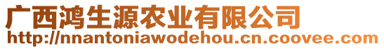 廣西鴻生源農(nóng)業(yè)有限公司