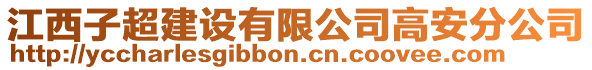 江西子超建設有限公司高安分公司