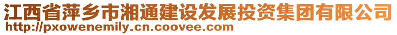 江西省萍鄉(xiāng)市湘通建設(shè)發(fā)展投資集團(tuán)有限公司