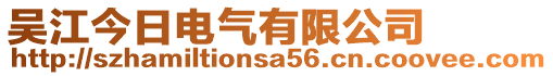 吴江今日电气有限公司