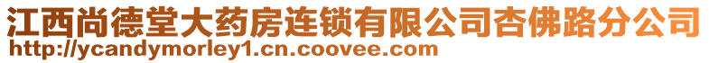 江西尚德堂大藥房連鎖有限公司杏佛路分公司