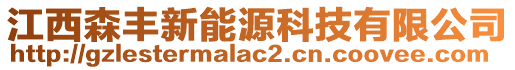 江西森豐新能源科技有限公司