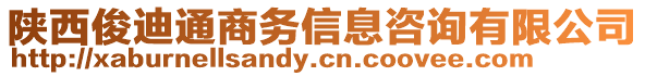 陜西俊迪通商務(wù)信息咨詢有限公司