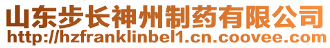 山東步長神州制藥有限公司