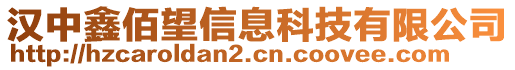 漢中鑫佰望信息科技有限公司