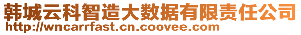 韓城云科智造大數(shù)據(jù)有限責(zé)任公司