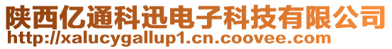 陜西億通科迅電子科技有限公司