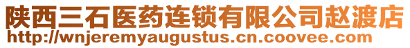 陜西三石醫藥連鎖有限公司趙渡店