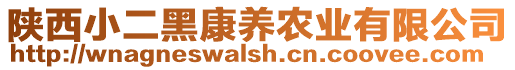 陜西小二黑康養(yǎng)農(nóng)業(yè)有限公司
