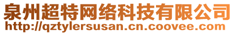 泉州超特網絡科技有限公司