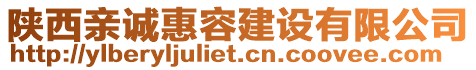 陜西親誠(chéng)惠容建設(shè)有限公司