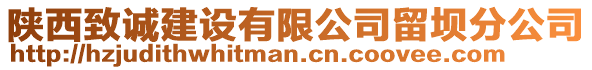 陜西致誠建設有限公司留壩分公司