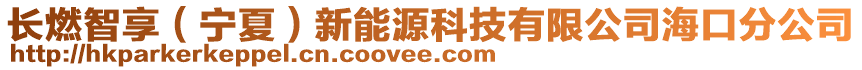 長燃智享(寧夏)新能源科技有限公司海口分公司