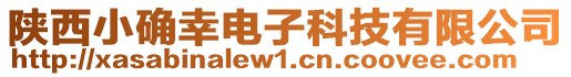 陜西小確幸電子科技有限公司