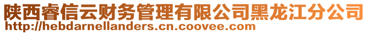 陜西睿信云財務管理有限公司黑龍江分公司