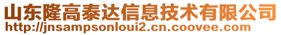 山東隆高泰達信息技術有限公司