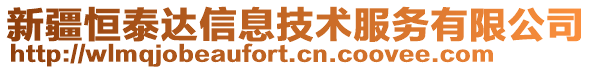 新疆恒泰達(dá)信息技術(shù)服務(wù)有限公司