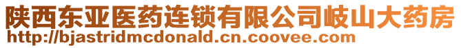 陜西東亞醫(yī)藥連鎖有限公司岐山大藥房