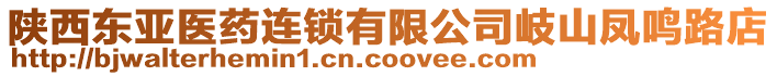 陕西东亚医药连锁有限公司岐山凤鸣路店