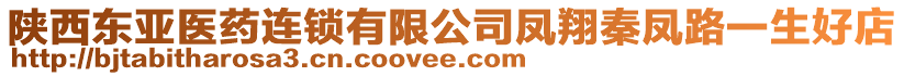 陜西東亞醫(yī)藥連鎖有限公司鳳翔秦鳳路一生好店