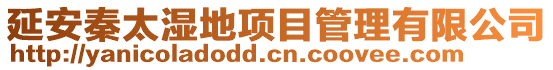 延安秦太濕地項目管理有限公司