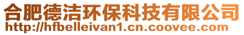 合肥德潔環(huán)保科技有限公司