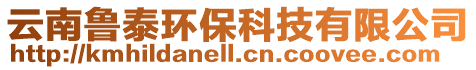 云南魯泰環(huán)保科技有限公司