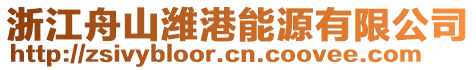 浙江舟山濰港能源有限公司