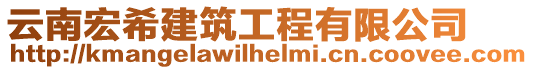 云南宏希建筑工程有限公司