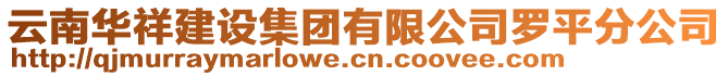 云南華祥建設(shè)集團(tuán)有限公司羅平分公司