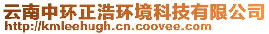 云南中環(huán)正浩環(huán)境科技有限公司