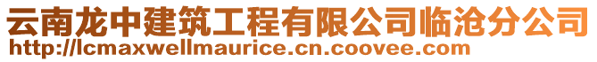 云南龍中建筑工程有限公司臨滄分公司