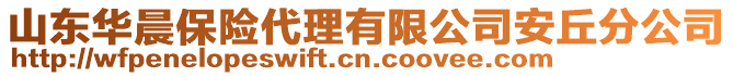 山東華晨保險代理有限公司安丘分公司