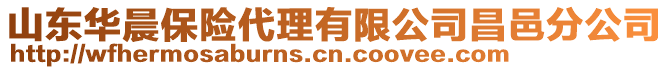 山東華晨保險代理有限公司昌邑分公司